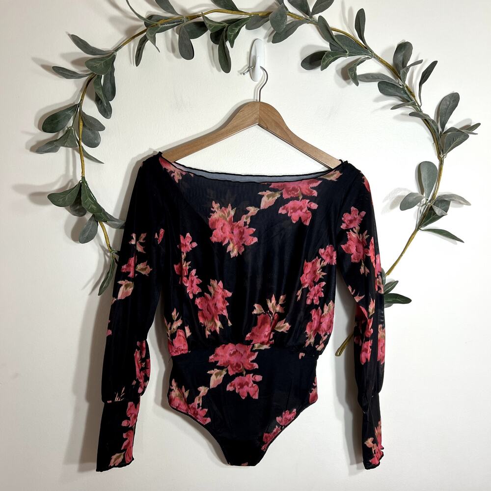 NWT Free People Rose Bodysuit